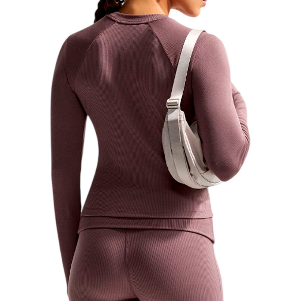 Nike sudadera mujer W NSW CHILL KNIT RIB LS TOP vista trasera