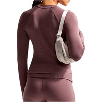 Nike sudadera mujer W NSW CHILL KNIT RIB LS TOP vista trasera