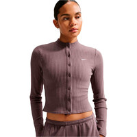 Nike sudadera mujer W NSW CHILL KNT WIDE RIB CARDI 05