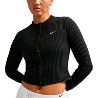 Nike sudadera mujer W NSW CHILL KNT WIDE RIB CARDI vista detalle