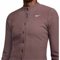 Nike sudadera mujer W NSW CHILL KNT WIDE RIB CARDI vista detalle