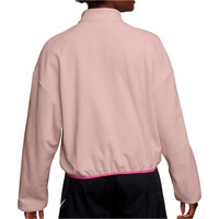 Nike sudadera mujer W NSW CLUB FLC LSE CZY TRK JKT vista trasera