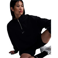 Nike sudadera mujer W NSW FLC QZ GLS vista detalle