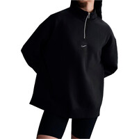Nike sudadera mujer W NSW FLC QZ GLS vista frontal