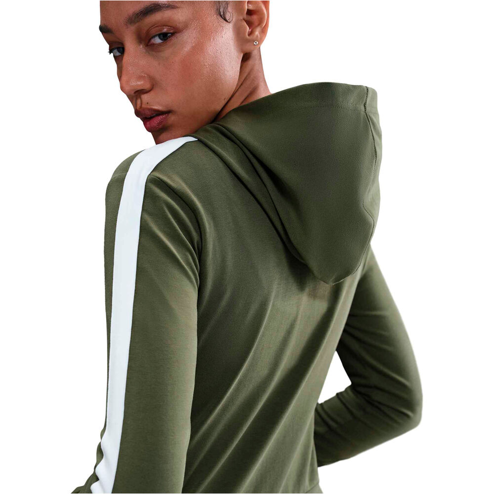 Nike sudadera mujer W NSW FZ HD LS TOP GLS vista detalle