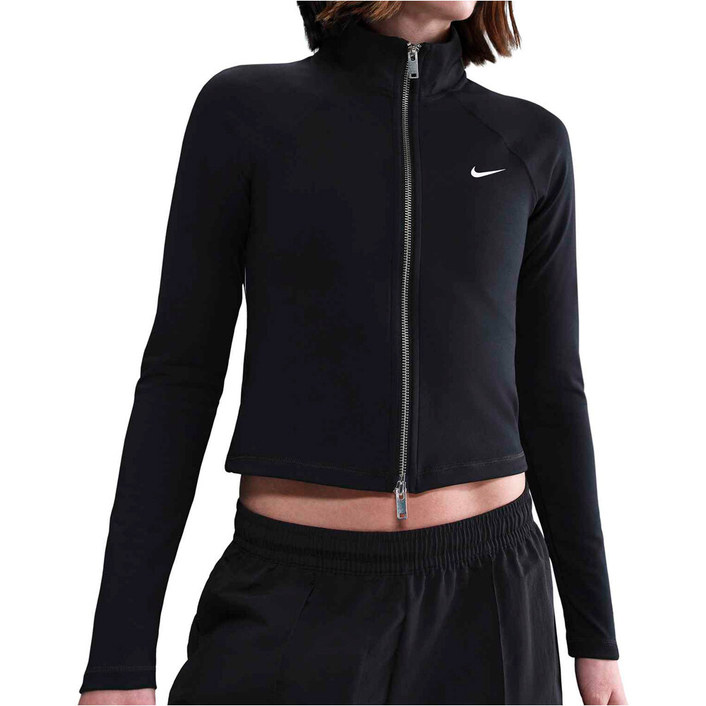 Nike sudadera mujer W NSW JACKET GLS vista frontal