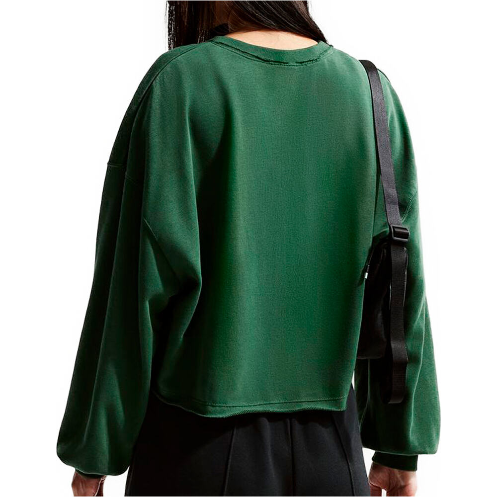 Nike sudadera mujer W NSW NK CHILL FT CREW vista trasera