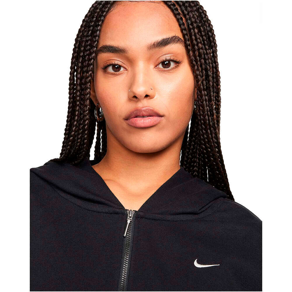 Nike sudadera mujer W NSW NK CHLL FT FZ HDY vista detalle