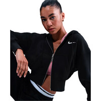 Nike sudadera mujer W NSW PHNX FLC CROP FZ HDY vista detalle