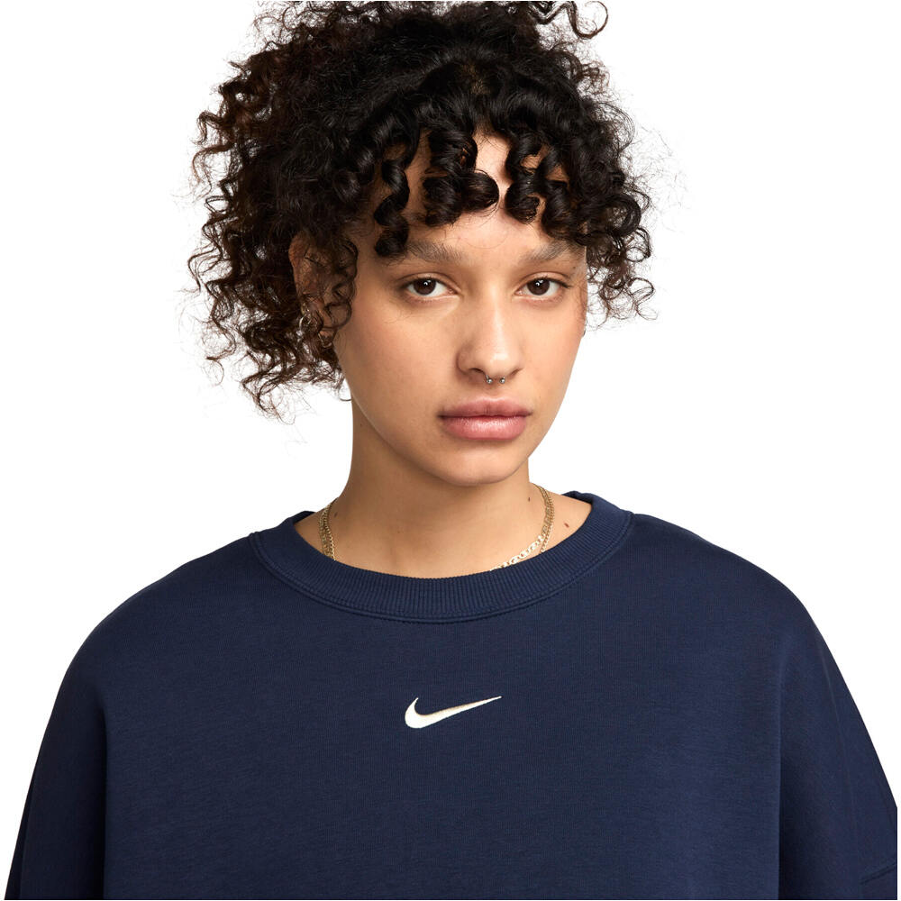 Nike sudadera mujer W NSW PHNX FLC OOS CREW vista detalle