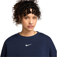 Nike sudadera mujer W NSW PHNX FLC OOS CREW vista detalle