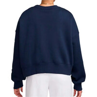Nike sudadera mujer W NSW PHNX FLC OOS CREW vista trasera