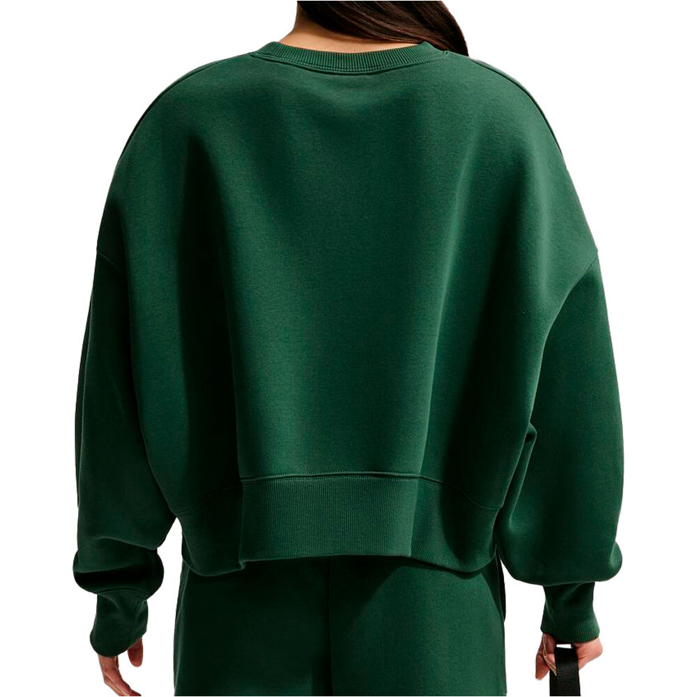 Nike sudadera mujer W NSW PHNX FLC OOS CREW vista trasera