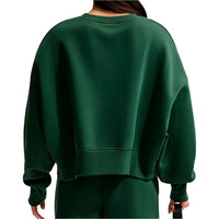 Nike sudadera mujer W NSW PHNX FLC OOS CREW vista trasera