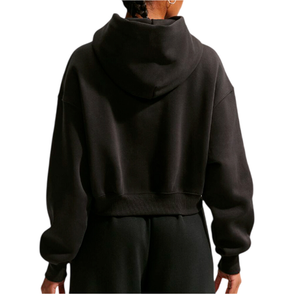 Nike sudadera mujer W NSW PHNX FLC OS CRP HNLY HDY vista trasera