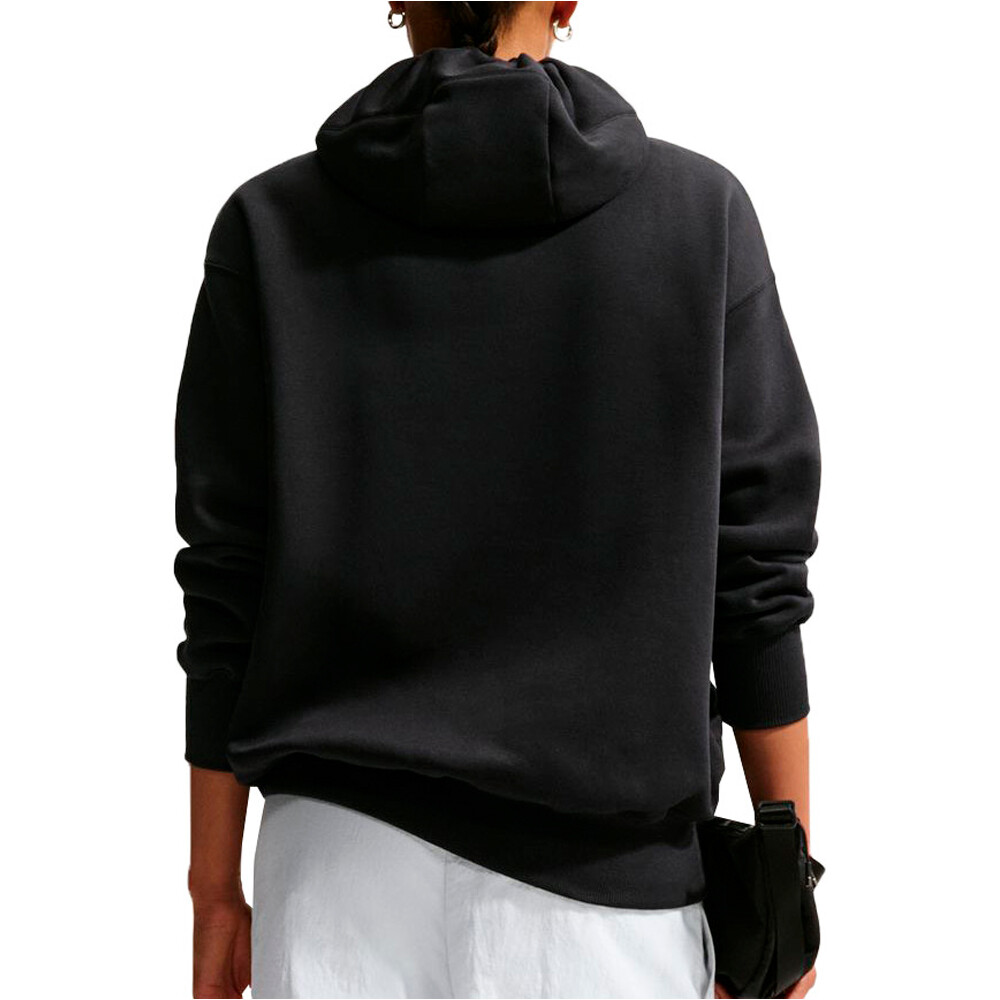 Nike sudadera mujer W NSW PHNX FLC OS LOGO HDY vista trasera