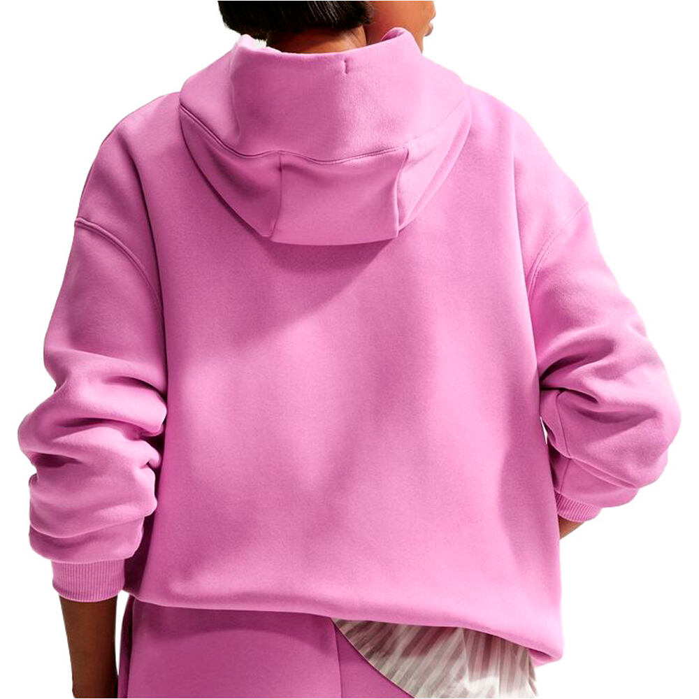 Nike sudadera mujer W NSW PHNX FLC OS LOGO HDY vista trasera