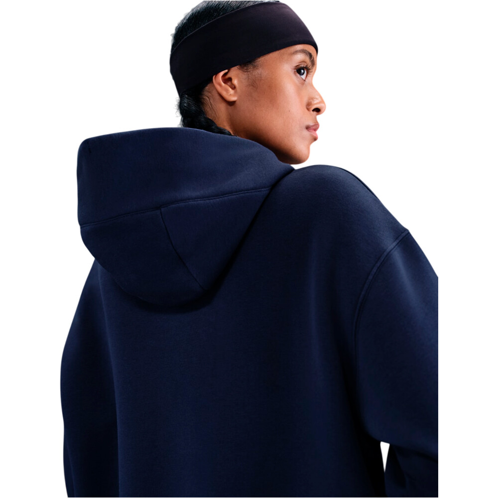 Nike sudadera mujer W NSW PHNX FLC OS PO HOODIE vista detalle