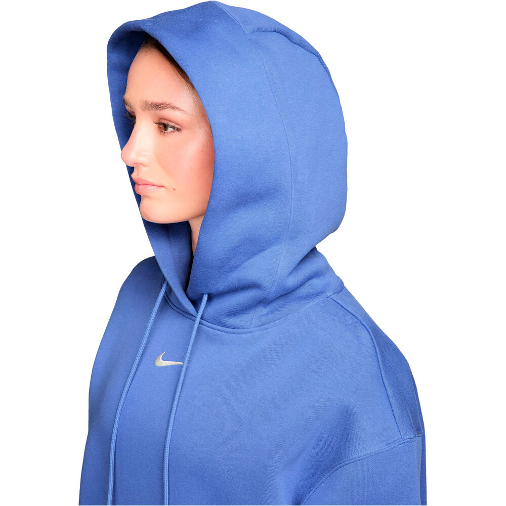 Nike sudadera mujer W NSW PHNX FLC OS PO HOODIE vista detalle