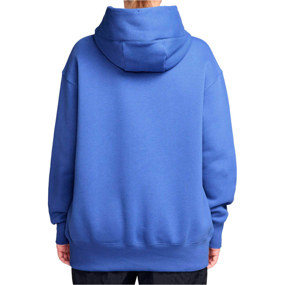 Nike sudadera mujer W NSW PHNX FLC OS PO HOODIE vista trasera