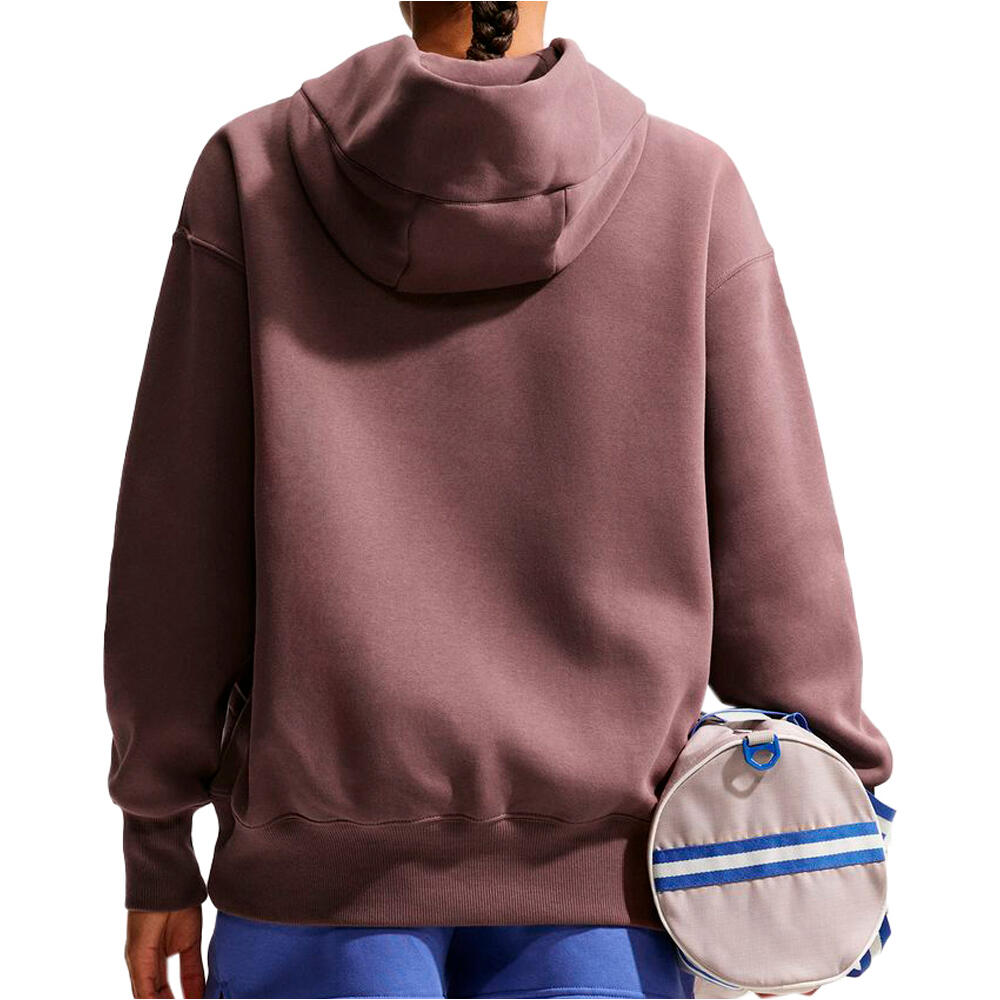 Nike sudadera mujer W NSW PHNX FLC OS PO HOODIE vista trasera