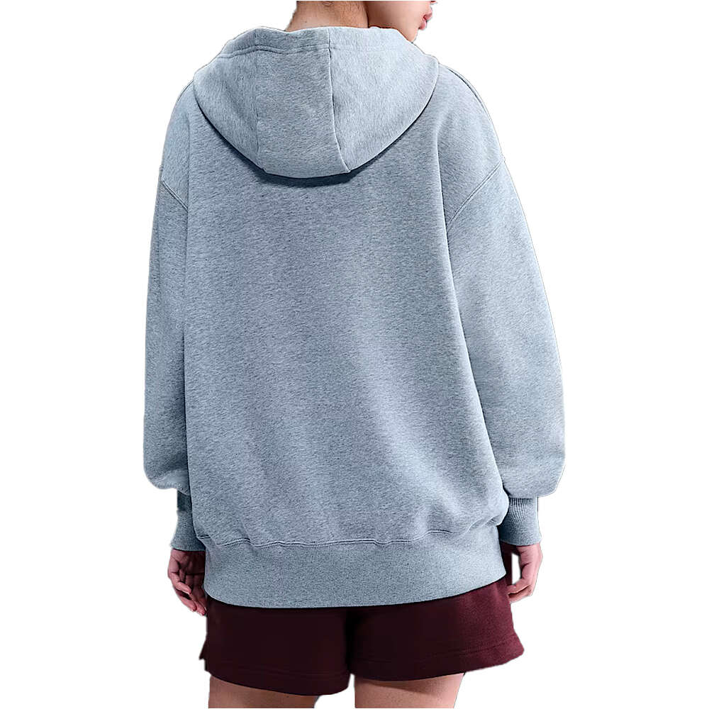 Nike sudadera mujer W NSW PHNX FLC PO HOOD GLS vista trasera