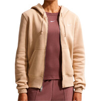 Nike sudadera mujer W NSW PHNX FLC STD FZ HDY vista frontal