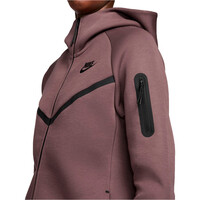 Nike sudadera mujer W NSW TCH FLC WR FZ HDY 2 vista detalle