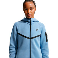 Nike sudadera mujer W NSW TCH FLC WR FZ HDY 2 vista detalle