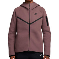 Nike sudadera mujer W NSW TCH FLC WR FZ HDY 2 vista frontal