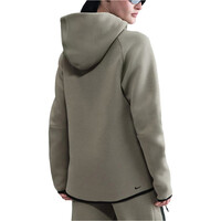 Nike sudadera mujer W NSW TCH FLC WR FZ HDY 2 vista trasera