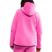 Nike sudadera mujer W NSW TCH FLC WR FZ HDY 2 vista trasera