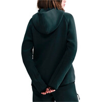 Nike sudadera mujer W NSW TCH FLC WR FZ HDY 2 vista trasera