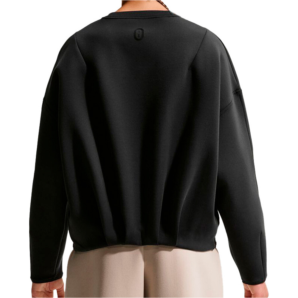 Nike sudadera niña G NK MAVN TF KNIT CREW vista trasera