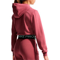Nike sudadera niña G NP DF FZ FLC HDY vista trasera