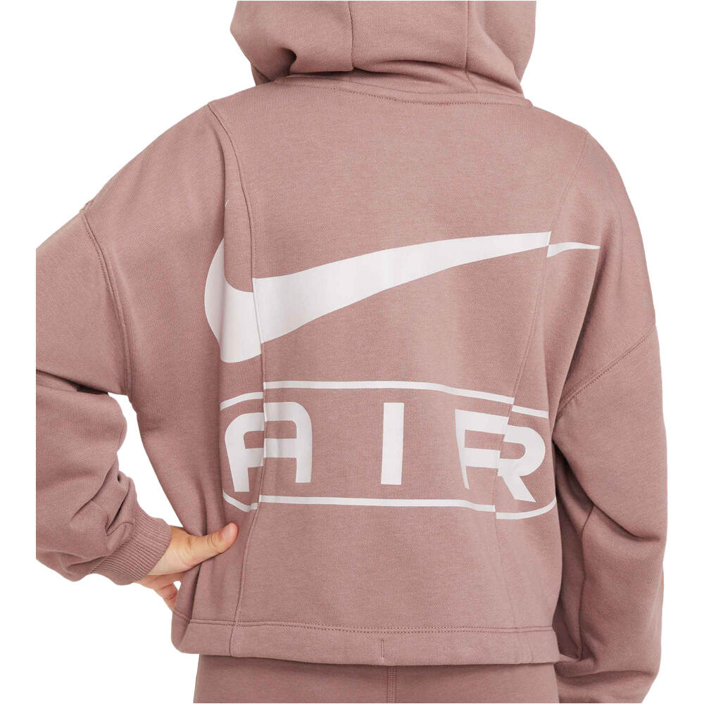 Nike sudadera niña G NSW AIR FT FZ HDY 03