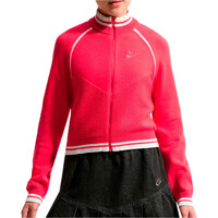 Nike sudadera niña G NSW CLN SWEATER TRK JKT vista frontal