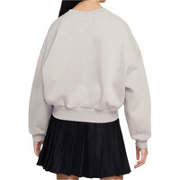 Nike sudadera niña G NSW CLUB FLC BXY CRW LBR vista trasera
