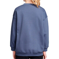 Nike sudadera niña G NSW CLUB FLC OVRSZD CREW LBR vista trasera