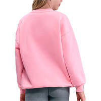 Nike sudadera niña G NSW CLUB FLC OVRSZD CREW LBR vista trasera