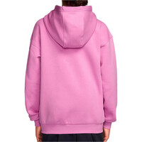 Nike sudadera niña G NSW CLUB FLC OVRSZD FZ LBR vista trasera