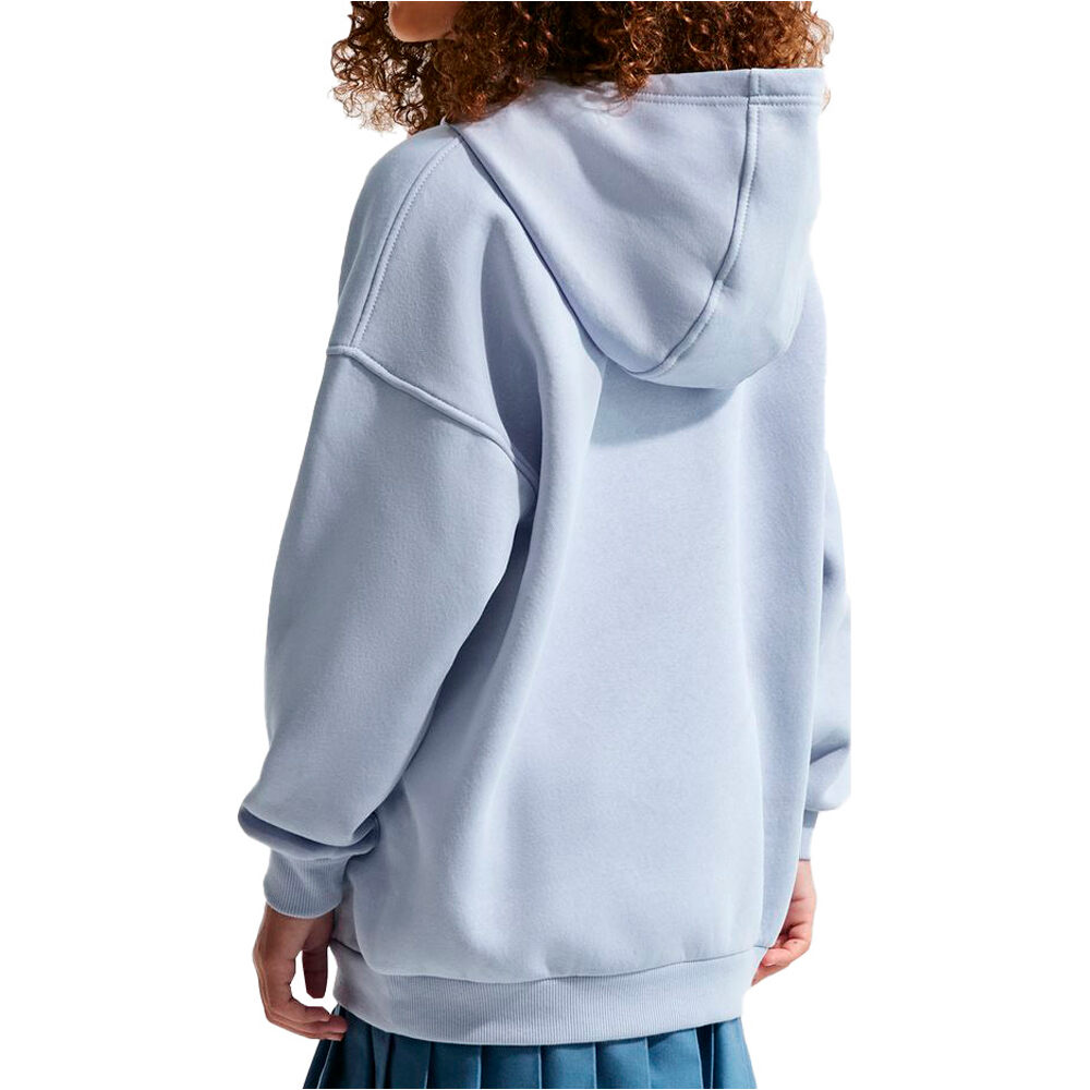 Nike sudadera niña G NSW CLUB FLC OVRSZD PO HDY vista trasera