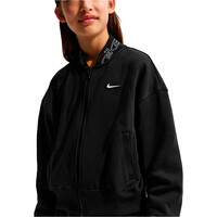 Nike sudadera niña G NSW FLC JKT DANCE vista detalle