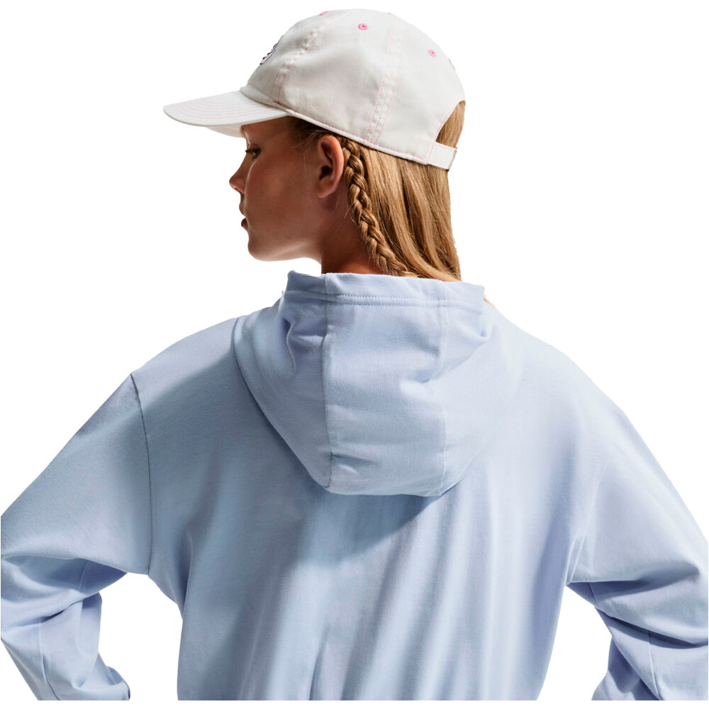 Nike sudadera niña G NSW FZ HDY JSY LBR 03