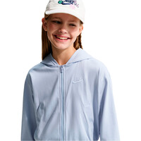 Nike sudadera niña G NSW FZ HDY JSY LBR vista detalle
