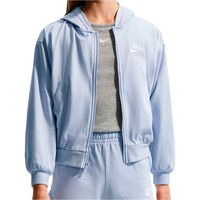 Nike sudadera niña G NSW FZ HDY JSY LBR vista frontal