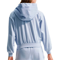 Nike sudadera niña G NSW FZ HDY JSY LBR vista trasera