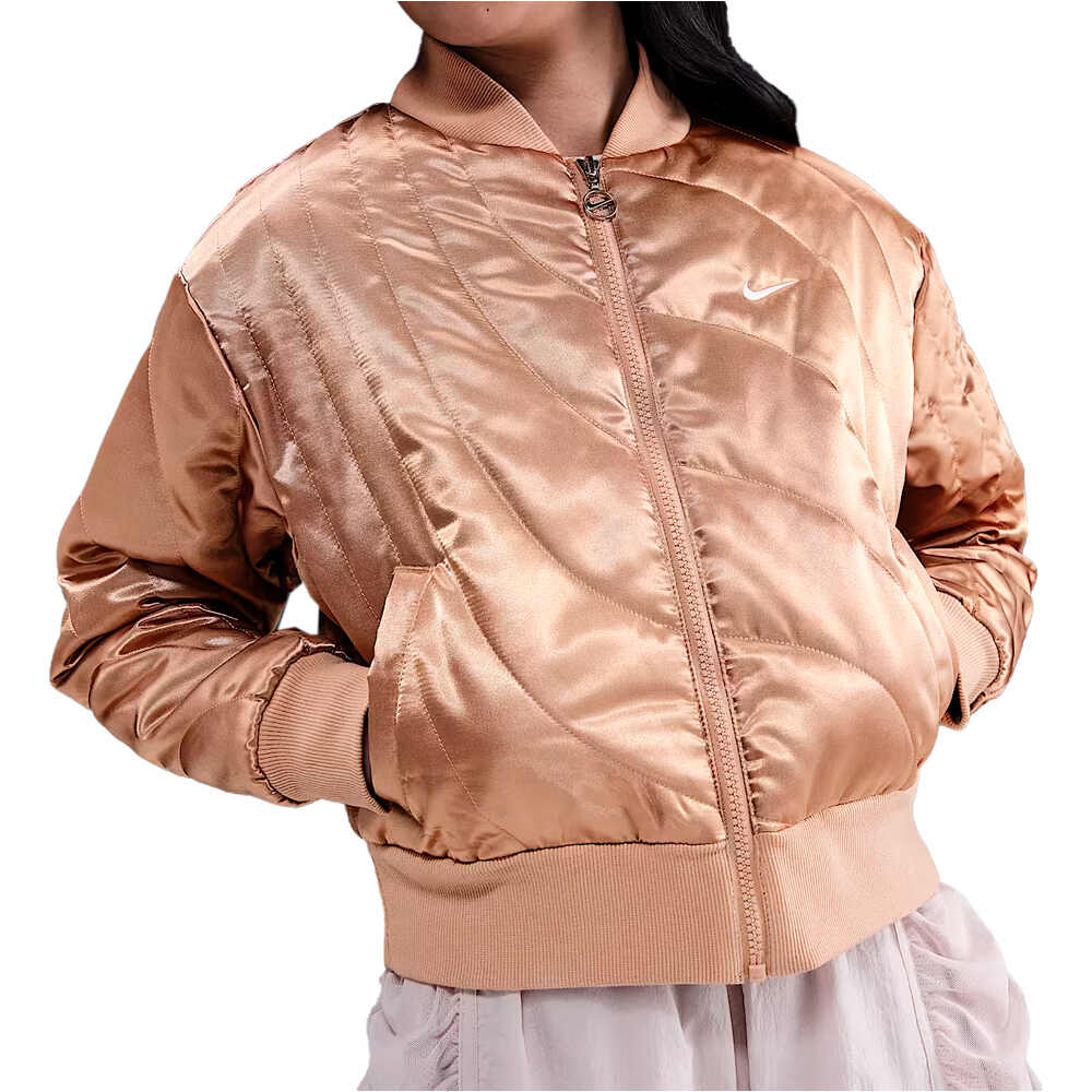 Nike sudadera niña G NSW JKT STY STAR vista frontal