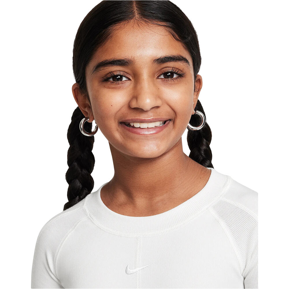 Nike sudadera niña G NSW LS TOP DANCE -PD vista detalle