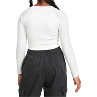 Nike sudadera niña G NSW LS TOP DANCE -PD vista trasera